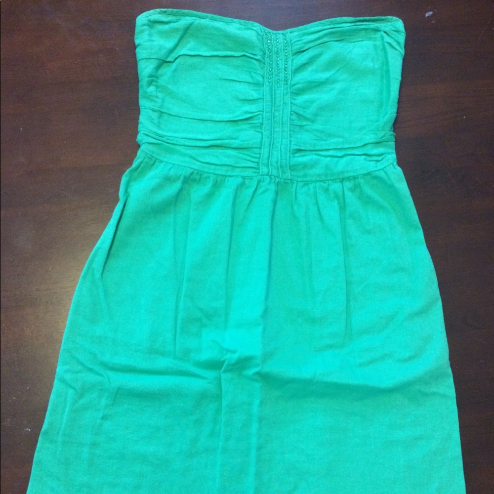 Strapless Gap dress